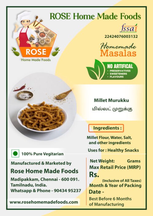 Millet Murukku