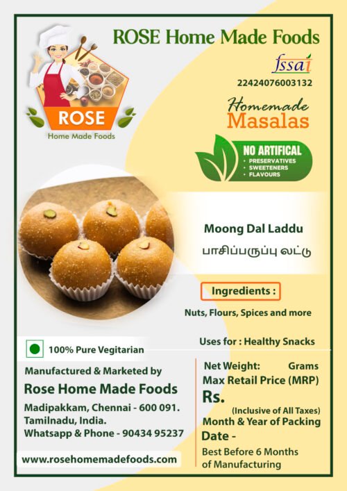 Moong Dal Laddu