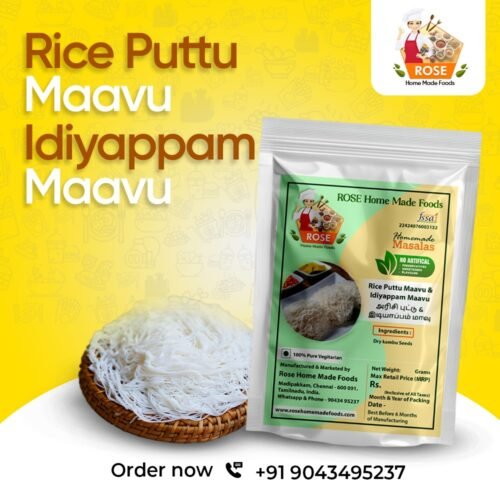 Rice puttu maavu and idiyappam maavu