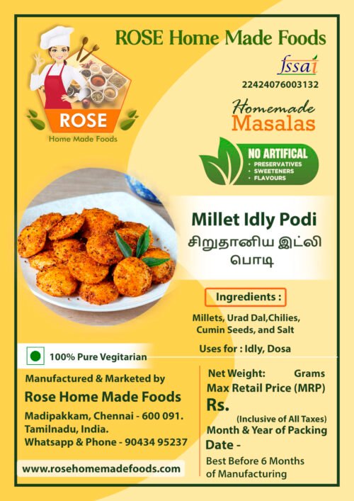 Millet Idly Powder