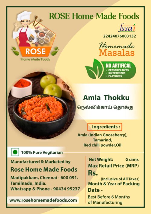 Amla Thokku