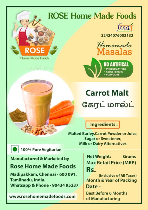 Carrot Malt - Image 3