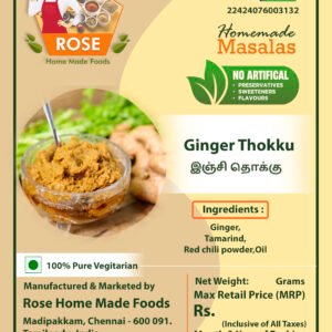 Ginger Thokku