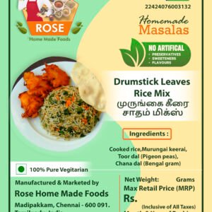 Murungai Keerai (Drumstick Leaves) Rice Mix