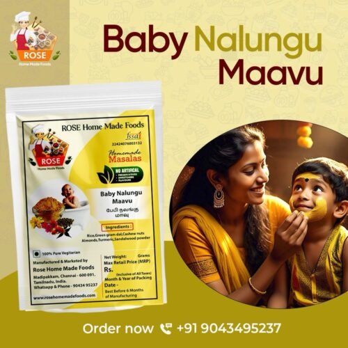 Baby Nalungu Maavu (Herbal Bath Powder) - Image 3